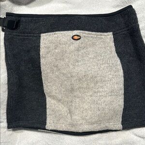 Everest wool Black and Blue Pencil Mini Skirt